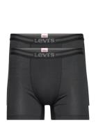 Levis Men Tencel Boxer Brief 2P Boxershorts Black Levi´s