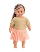 Skrållan Docka Mörkt Hår 45 Cm Toys Dolls & Accessories Dolls Multi/pa...