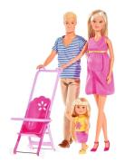 Steffi Love Happy Family Toys Dolls & Accessories Dolls Multi/patterne...