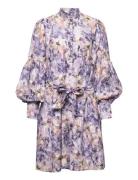 Scillabbchanelle Dress Kort Kjole Purple Bruuns Bazaar