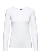 Pcsirene Ls Tee Noos Top White Pieces