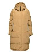 Hazekb Puffer Jacket Foret Jakke Yellow Karen By Simonsen