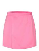 Samycras Skirt Kort Nederdel Pink Cras
