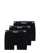 Boxerbr 3P Power Boxershorts Black BOSS