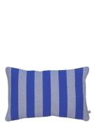Stripes Cushion Home Textiles Cushions & Blankets Cushions Blue Mette ...