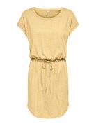 Onlmay S/S Dress Noos Kort Kjole Yellow ONLY