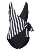 Monaco 3 Colour Swimsuit Badedragt Badetøj Black Missya