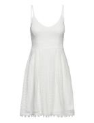 Onlhelena Lace S/L Short Dress Wvn Kort Kjole White ONLY
