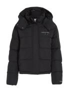 Monologo Mw Nd Short Puffer Foret Jakke Black Calvin Klein Jeans