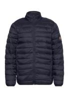 Bo Light High Neck Jacket Foret Jakke Navy Kronstadt