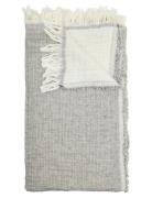 Throw - Samos Home Textiles Cushions & Blankets Blankets & Throws Grey...