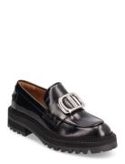 Shoes A3008 Loafers Flade Sko Black Billi Bi