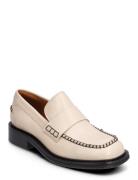 Shoes Loafers Flade Sko White Billi Bi