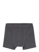 Nmmwang Wool Needle Boxer Shorts Xxiii Undertøj Grey Name It