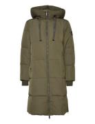 Nova Square Down Coat Foret Jakke Khaki Green MOS MOSH