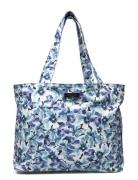 Canvas Shopper Bags Totes Blue Rosemunde