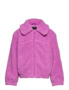 Nkfmakoa Teddy Jacket Pb Jakke Frakke Pink Name It