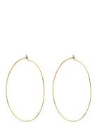 The Capri Wire Hoops-Gold Accessories Jewellery Earrings Hoops Gold LU...