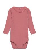 Nbfnussa Ls Body Bodies Long-sleeved Pink Name It