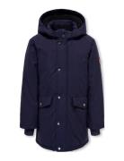 Kobnewoliver Parka Jacket Cp Otw Parka Jakke Navy Kids Only