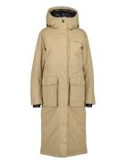 Leya Wns Parka L 3 Outerwear Parka Coats Beige Didriksons