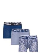 Core Boxer 3P Night & Underwear Underwear Underpants Multi/patterned B...