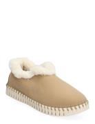 Flats Slippers Hjemmesko Beige Ilse Jacobsen