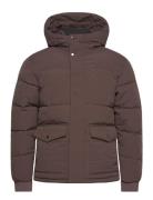 Jjdavid Puffer Jacket Foret Jakke Brown Jack & J S