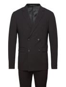 Plain Db Mens Suit - Normal Lenght Habit Black Lindbergh