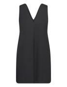 Beata Wool Mix Dress Kort Kjole Black R-Collection
