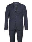 Bs Napa Slim Fit Suit Set Habit Navy Bruun & Stengade