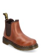 2976 Leonore J Light Brown Republic Wp Boots Støvler Brown Dr. Martens