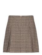 Woven Skirts Kort Nederdel Brown Marc O'Polo