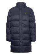 Longline Wadded Puffer Foret Jakke Navy Lyle & Scott