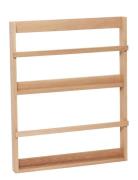 Display Wall Shelf Large Natural Home Furniture Shelves Beige Hübsch