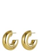 Lola Chunky Hoop Earring Accessories Jewellery Earrings Hoops Gold Bud...