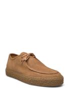 Biachad Loafer Suede Loafers Flade Sko Beige Bianco