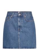 Mom Uh Skirt Bh0034 Kort Nederdel Blue Tommy Jeans