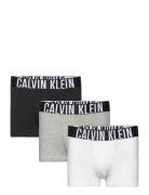 Trunk 3Pk Boxershorts Grey Calvin Klein