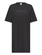 S/S Nightshirt Nattøj Black Calvin Klein