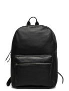 Leather Backpack Rygsæk Taske Black Les Deux