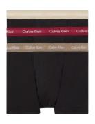 Trunk 3Pk Boxershorts Black Calvin Klein