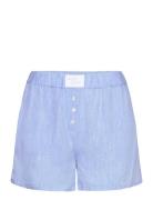 Justine - Short Pyjama Bottom Shorts Blue Etam