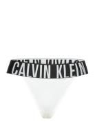 High Leg Thong G-streng Undertøj White Calvin Klein