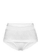 Hotpants Lingerie Panties High Waisted Panties White Primadonna