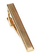 Brushed Golden Bar 5 Cm Accessories Tie Clips Gold AN IVY