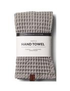 Waffle Hand Towel Home Textiles Bathroom Textiles Towels Grey Humdakin