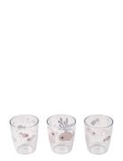 Yummy Mini Glass 3 Pcs Sea Friends Powder Home Meal Time Cups & Mugs C...