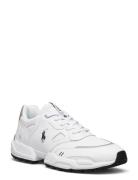 Jogger Leather-Paneled Sneaker Low-top Sneakers White Polo Ralph Laure...