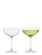 Premium Champagneskål 39 Cl Klar 2 Stk. Home Tableware Glass Champagne...